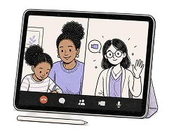 mother daughter tablet
